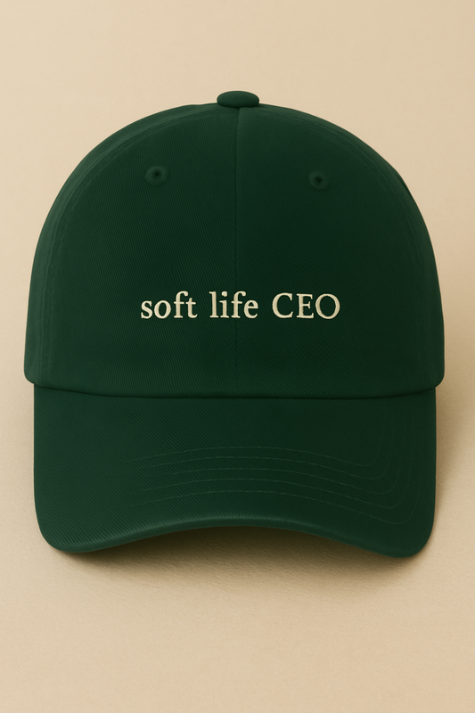 soft life CEO - baseball cap