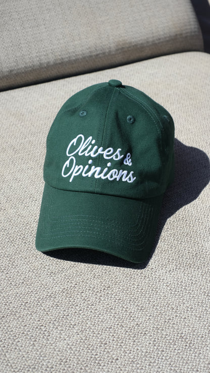 Olives&Opinions - baseball cap