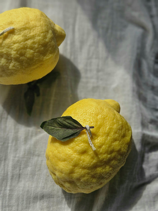 Lemon Candle – Sweet & Fresh Mediterranean
